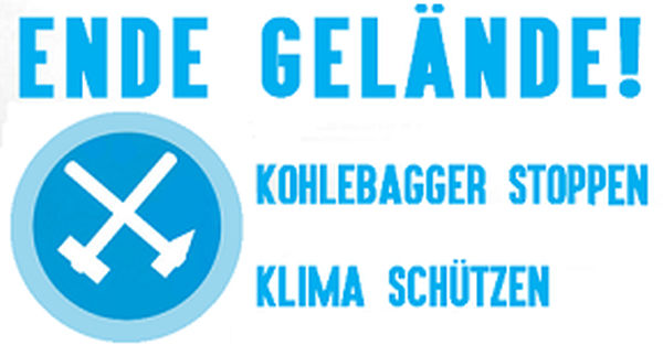 Bildergebnis für fotos vom logo ende gelände