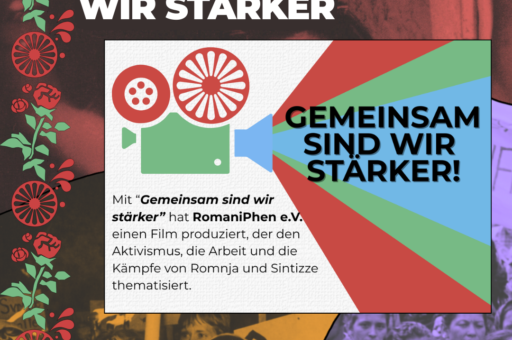 Poster zur Filmpremiere Gemeinsam sind wir stärker
